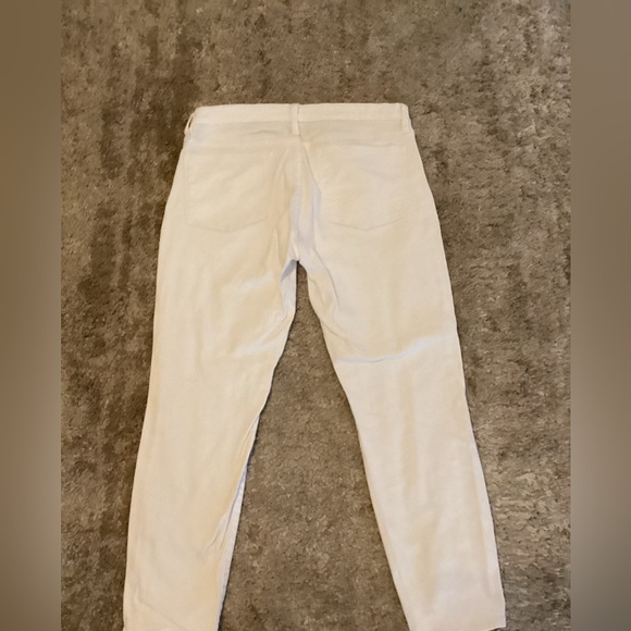 J.Crew stretch white jeans-SZ 30 - Picture 4 of 4